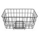 昭和インダストリーズ ワイヤーバスケット Mサイズ(深型180) BRMD-B303 BLK 1個（直送品）