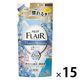（在庫処分セール）ハミング フレアフレグランス フラワーハーモニー 詰め替え 380mL 1箱（15個入） 柔軟剤 花王【旧品】