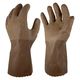 【天然ゴム手袋】勝星産業 天然ゴム作業グローブ茶 #841 M 1個（3双入）