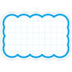 ササガワ 抜型カード 波四角 特大 ブルー 16-4491 1冊(30枚)