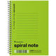 マルマン スパイラルノート 1960 6mm横罫 A6 50枚 ライトグリーン N670A-33 1冊