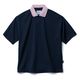 ボンマックス ユニセックスポロシャツ ネイビー×ピンク S BKB4502 1枚（直送品）