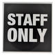 ニューウェイジャパン NJ サインプレート スタッフオンリー SH016 1枚