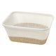 ニットメッシュバスケット（角） ベージュ LAKOLE/ラコレ