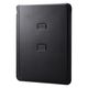 11インチ iPad Pro (M4) ケース レザー スリップインタイプ 黒 TB-A24PMPPLS2BK エレコム 1個（直送品）