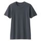 【メンズ】無印良品 紳士 あったか綿 クルーネック半袖Tシャツ 紳士M ダークグレー 良品計画