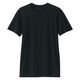【メンズ】無印良品 紳士 あったか綿 クルーネック半袖Tシャツ 紳士S 黒 良品計画