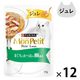 モンプチ プチリュクス ジュレ まぐろとかつおの鯛添え 35g 12袋 ネスレ日本 キャットフード 猫用 パウチ