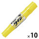 パイロット 油性ツインマーカー イエロー MFN-15FB-YN 1セット(1本×10)