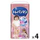 トレパンマン パンツ ピンク L（9kg～14kg）女の子用 1パック（34枚×4パック） ユニ・チャーム