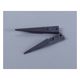 アズワン ファイバーチップピンセットESDー00用交換チップ 130mm 1組(2個入) 67-5232-45 1組(2個)（直送品）