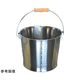 杉山工業 18ー8目盛付バケツ(プレス)約20L SH-642B 1個 67-2417-54（直送品）