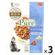 コンボ ピュア キャット まぐろ味・チーズ・かつお節添え 無添加 国産 200g（小分け2袋）3個 キャットフード