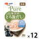 コンボ ピュア キャット パウチ まぐろ・国産煮干しだし入り 無添加 国産 30g 1セット（1個×12）キャットフード