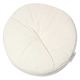 厚手ラウンドクッション アイボリー LAKOLE/ラコレ