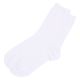 レディース TCリブクルーソックス ホワイト 23～25cm LAKOLE/ラコレ