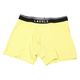 メンズ ビビット無地ロゴボクサーパンツ イエロー L LAKOLE/ラコレ