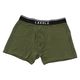 メンズ コットン縦ラインボクサー カーキ M LAKOLE/ラコレ