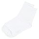 レディース ハイゲージクルーソックス ホワイト 23～25cm LAKOLE/ラコレ