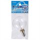 オーム電機 ミニボール球 G50 E14/25W クリア 04-9806 1個（直送品）