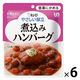 介護食 やわらか食 キユーピー やさしい献立 Y1ー8 煮込みハンバーグ  1セット（6袋入）