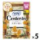 ナプキン 生理用品 ソフィ センターイン コンパクト 特に多い昼用 羽つき 24.5cm 金木犀の香り 1セット（1パック（16枚入）×5）ユニ・チャーム
