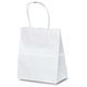 ベルベ 紙袋 1117 自動紐手提袋 T-1 白無地 1袋(25枚)