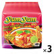 インターフレッシュ yumyum（ヤムヤム） インスタントラーメン トムヤムシュリンプ味 袋麺 1袋（15食：5食入×3袋）