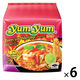 インターフレッシュ yumyum（ヤムヤム） インスタントラーメン トムヤムシュリンプ味 袋麺 1袋（30食：5食入×6袋）