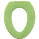 オカ やわらか便座カバー シーズ O型 グリーン ニット 抗菌防臭 30953 1枚