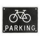 アイアン サイン バイシクル パーキング ブラック R855-994BK DULTON/ダルトン