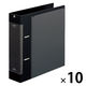 リヒトラブ myfa コレクションファイル ワイド A5 ジェットブラック F3311-24 1箱(10冊入)