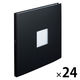 リヒトラブ myfa スクエアフォトコレクションファイル ジェットブラック N3327-24 1箱(24冊入)