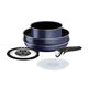 【アウトレット】T-fal（ティファール）フレンチブルー 6点セット ガス火専用 L16490 1セット（6点）