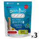 デンティ・スリーフェアリー 犬用 歯みがきガム 超小型犬用 お徳用 SS 150g（約32個入）3袋 フォーキャンス