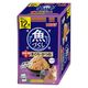 いなば 魚づくし 高齢猫用 まぐろ・かつお（60g×12袋入）1箱 キャットフード パウチ
