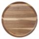 無印良品 アカシア お皿にもなるカッティングボード 丸型 約直径24×高さ1.5cm 良品計画