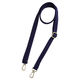 日本紐釦貿易 細巾アクリルショルダーストラップ 巾約15mm 長さ約75~140cm 紺 DCH9844-5 1セット(3本)