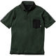 GG（ジージー） 半袖ポロシャツ アーミー 4L  0135-51　1着（直送品）