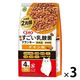 いなば CIAO チャオ すごい乳酸菌クランキー チキン味 総合栄養食 国産（190g×4袋入）1セット（1袋×3）キャットフード