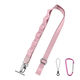 MSソリューションズ スマートフォン(汎用) ショルダーストラップ推し活ストラップタイプ ピンク LN-SS13PK 1個