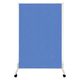 東京ブラインド工業 両面吸音ローパーティションキャスタ付 25735714 W900XH1500MM(スカイブルー) 1台（直送品）