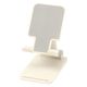 【LAKOLE/ラコレ】 折りたたみスマホスタンド アイボリー