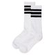 ボンマックス ユニセックス ソックス(ポリジン加工) ホワイトxブラック F MA9704 1個（直送品）