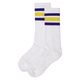 ボンマックス ユニセックス ソックス(ポリジン加工) ホワイトxパープルxイエロー F MA9704 1個（直送品）