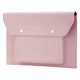 エレコム ILMF/パソコンケース/薄型/レザー収納ポケット付/14インチ/ピンク BM-IBEM01PN-IL 1個
