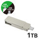 SSD 外付け 1TB 回転式 USB-C/A両対応 USB3.2(Gen2) ESD-EPA1000GSV エレコム 1個（直送品）