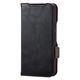 エレコム Google Pixel 8a/レザーケース/手帳型/ステッチ/耐衝撃/磁石付き/ブラック PM-P241PLFYBK 1個