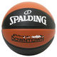 SPALDING(スポルディング) バスケットボール 競技ボール ダウンタウン 合成皮革 5号球 ブラウン×ブラック 76714J 1球（直送品）
