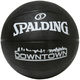 SPALDING(スポルディング) バスケットボール 競技ボール ダウンタウン ラバー 7号球 ブラック 84634Z 1セット（2球）（直送品）